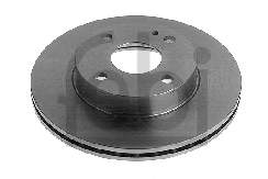 Disco do freio dianteiro Mazda 323 3 BF