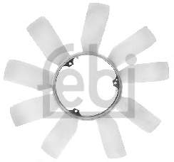 CFW 28 000P Mahle Original ventilador (roda de aletas do radiador de esfriamento)