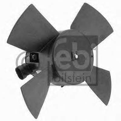 17434 Febi ventilador elétrico de esfriamento montado (motor + roda de aletas)