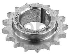 Engrenagem de cadeia da roda dentada de acionamento de cambota de motor para Ford Escort (GAA, AWA, ABFT, AVA)