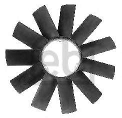 19257 Febi ventilador (roda de aletas do radiador de esfriamento)