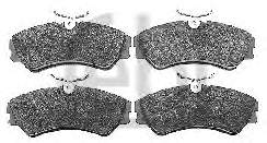 Передние тормозные колодки 16302 Febi