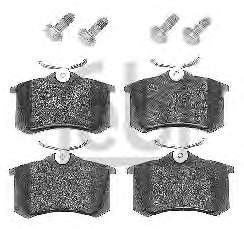 RP1330 Raiso Sapatas do freio traseiras de disco