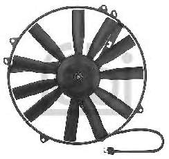 Ventilador elétrico de aparelho de ar condicionado montado (motor + roda de aletas) 18932 Febi