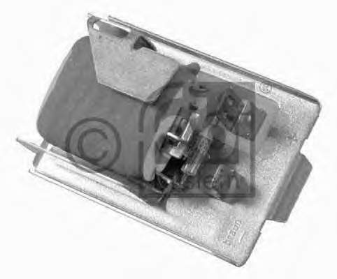 Resistor (resistência) de ventilador de forno (de aquecedor de salão) para Volkswagen Golf (19E)