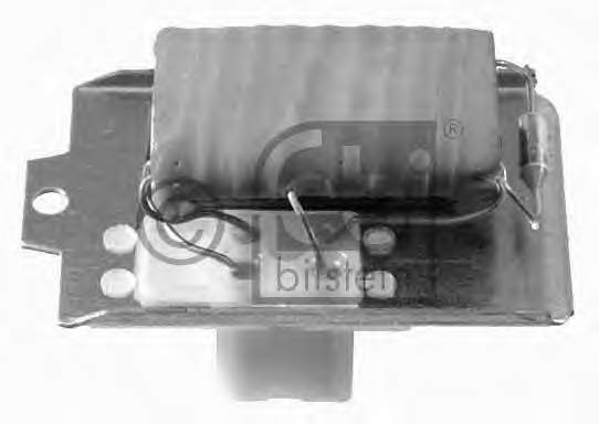 Resistor (resistência) de ventilador de forno (de aquecedor de salão) para Audi 80 (89, 89Q, 8A, B3)