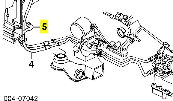 Трубка (шланг) охлаждения АКПП, обратка на Chrysler Intrepid ES 