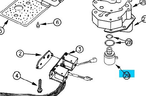 4617210 Chrysler solenoide da caixa automática de mudança