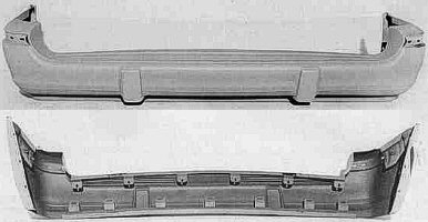 04451813 Chrysler Задний бампер