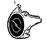 Emblema de grelha do radiador para Opel Astra (F69)