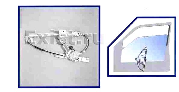 350103147000 Magneti Marelli mecanismo de acionamento de vidro da porta dianteira esquerda