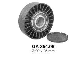 GA354.06 SNR rolo parasita da correia de transmissão