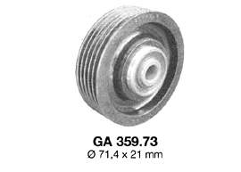 GA35973 SNR rolo parasita da correia de transmissão