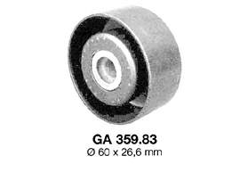 GA359.83 SNR rolo de reguladora de tensão da correia de transmissão
