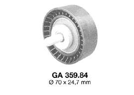GA359.84 SNR rolo parasita da correia de transmissão