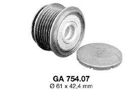 GA754.07 SNR polia do gerador