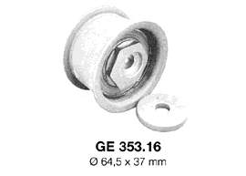 5636422 Opel rolo parasita da correia do mecanismo de distribuição de gás