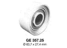 GE357.25 SNR rolo parasita da correia do mecanismo de distribuição de gás