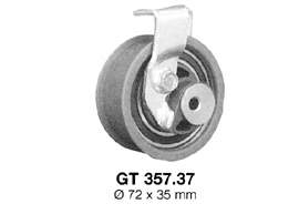 GT357.37 SNR rolo de reguladora de tensão da correia do mecanismo de distribuição de gás