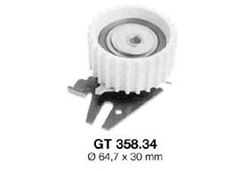 GT358.34 SNR rolo de reguladora de tensão da correia do mecanismo de distribuição de gás
