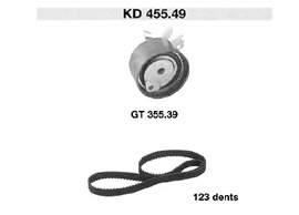 KD455.49 NTN correia do mecanismo de distribuição de gás, kit