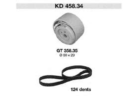 KD458.34 SNR correia do mecanismo de distribuição de gás, kit