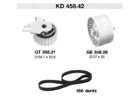 KD45842 SNR rolo de reguladora de tensão da correia do mecanismo de distribuição de gás