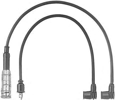 Fios de alta voltagem, kit RCMB206 NGK