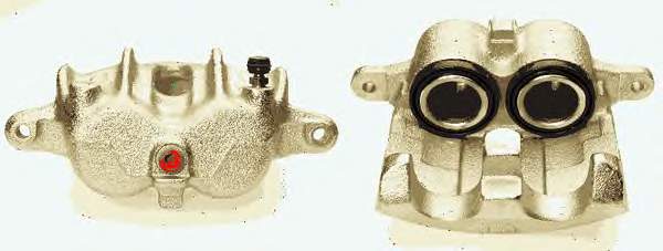 Купить 410007C000 Nissan/Infiniti Суппорт тормозной передний правый