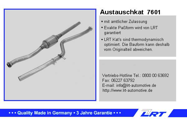 Compre 7601N LRT Convertidor - catalisador