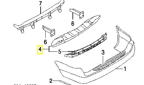 Балка бампера заднего Chrysler 5114358AA цена, от 103.71 USD