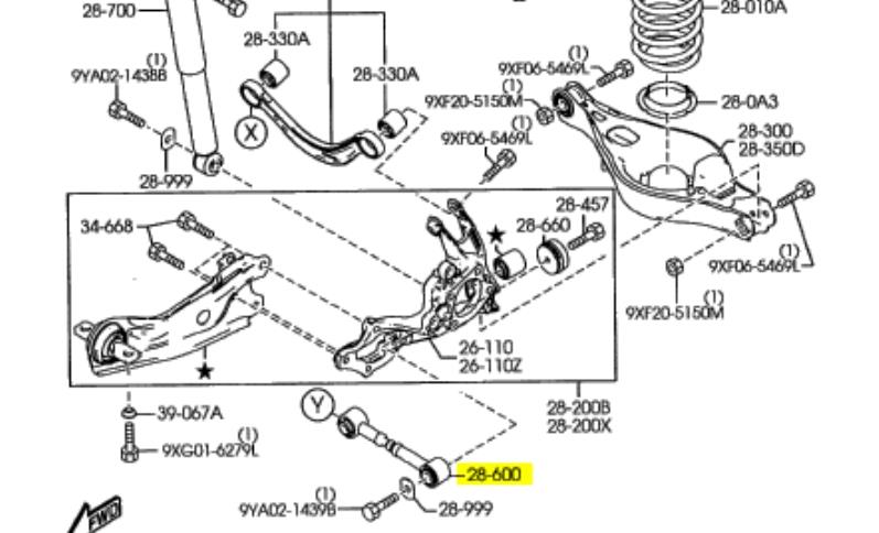 Растяжка задней подвески Polcar 4560374 цена, от 16.16 USD