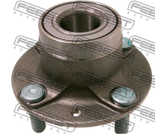 B4552615X Mazda cubo traseiro