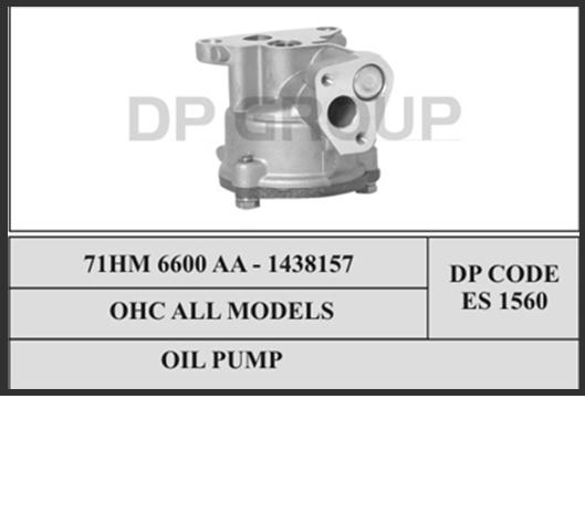 71HM6600AA Ford bomba de óleo