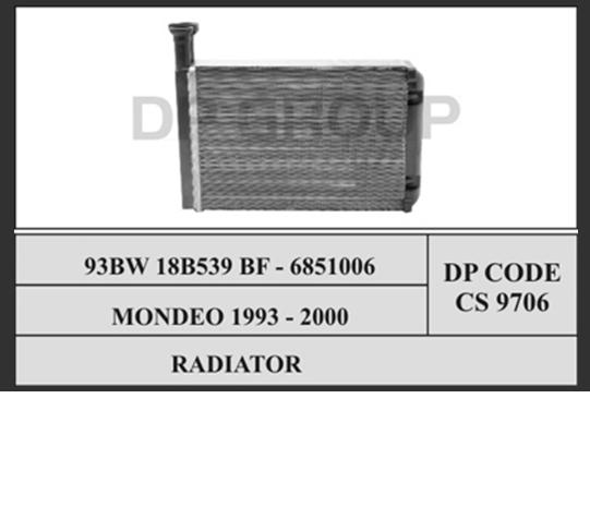 CS9706 DP Group radiador de forno (de aquecedor)