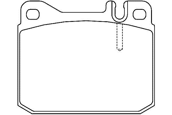 T4141 HELLA-PAGID колодки тормозные передние дисковые