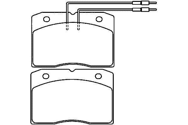 Передние тормозные колодки T5018 HELLA-PAGID