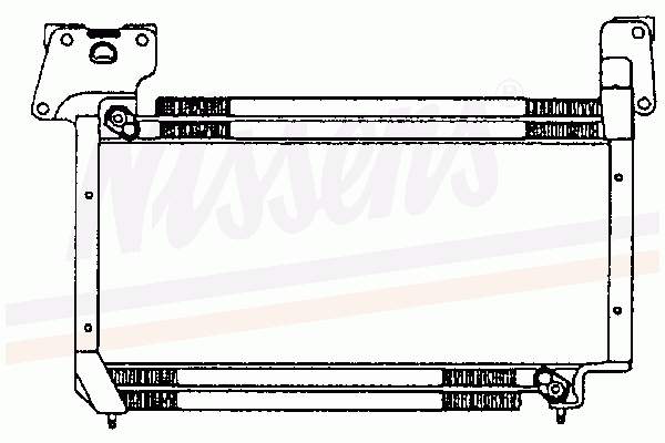 Radiador de aparelho de ar condicionado para Mazda 626 (GC)