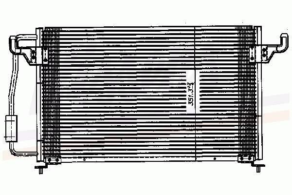 94120 Nissens radiador de aparelho de ar condicionado