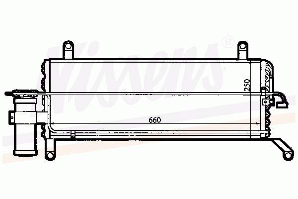 46431789 Fiat/Alfa/Lancia radiador de aparelho de ar condicionado