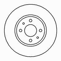 Compre 812015119C Triscan Disco do freio dianteiro