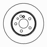 8572510 Brembo disco do freio traseiro