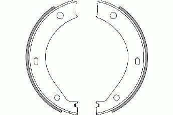 2715415 NK sapatas do freio de estacionamento