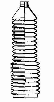 Bota de proteção do mecanismo de direção (de cremalheira) 2741 Fare
