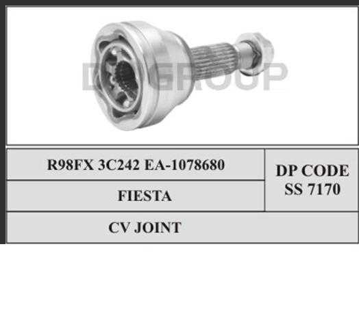 R98FX3C242EA Ford junta homocinética externa dianteira