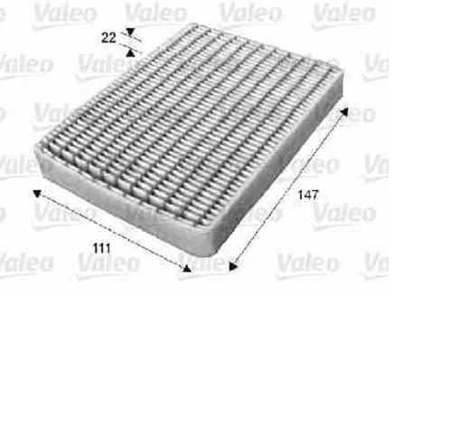 LA400 Knecht-Mahle filtro de salão