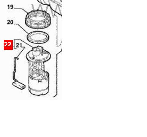 FFU2027.00 Open Parts módulo de bomba de combustível com sensor do nível de combustível