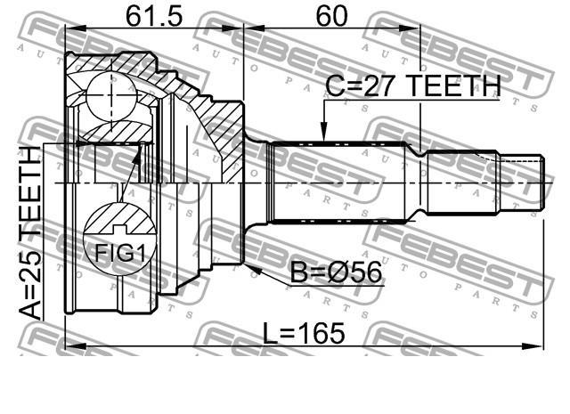 Купить 3910030R00 Nissan/Infiniti Внешняя граната