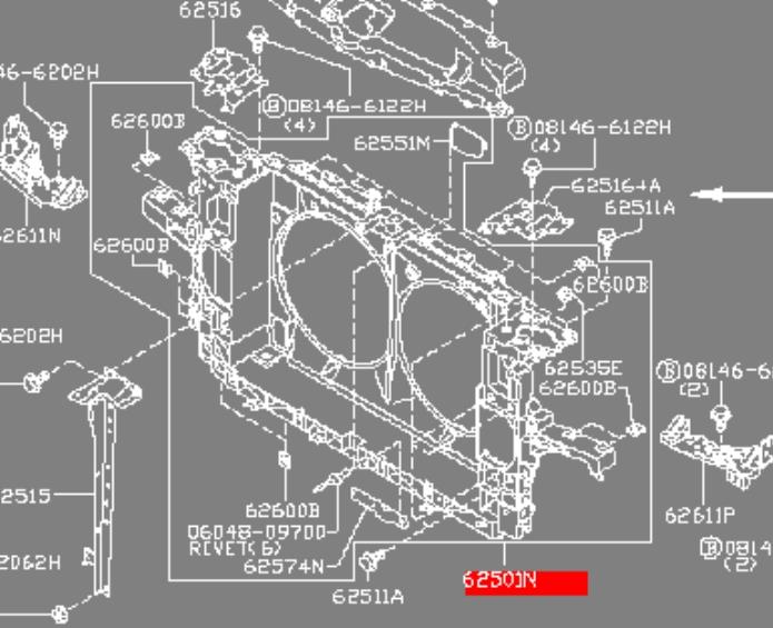 62501JK00A Nissan/Infiniti Телевизор