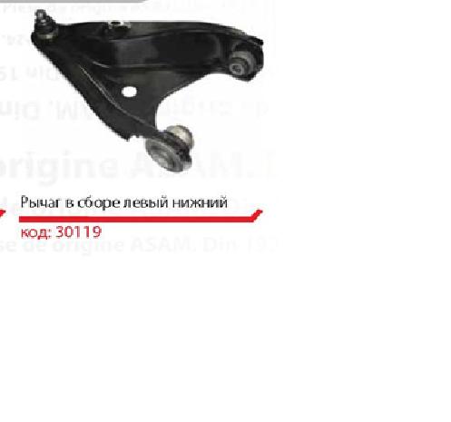 Braço oscilante inferior esquerdo de suspensão dianteira para Dacia Logan (FS_)